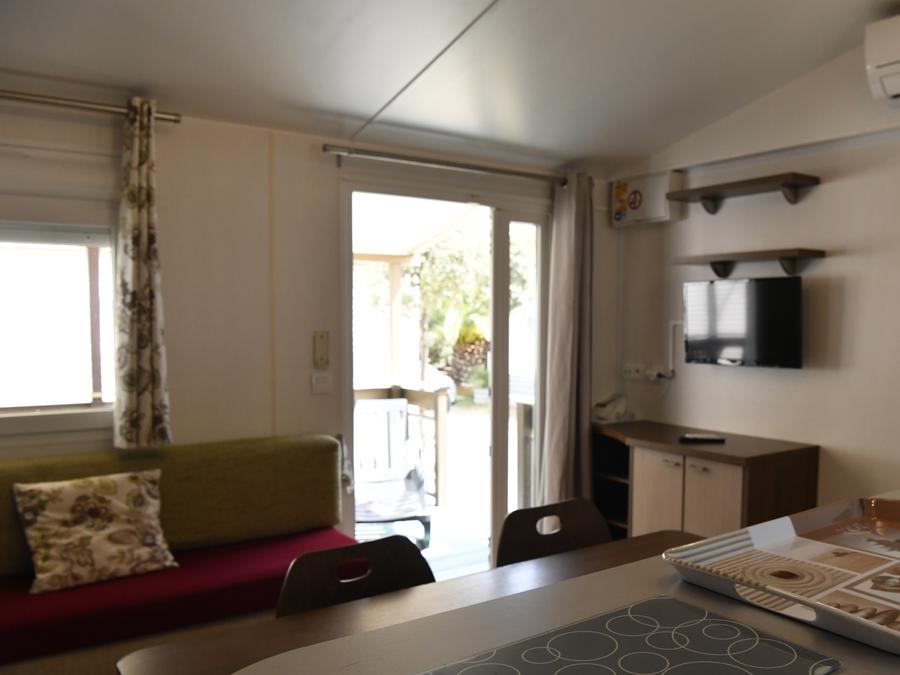 Mobilhome 5 personnes - 3 chambres - CLIM - TV 7