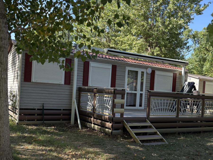Mobilhome 5 personnes - 3 chambres - CLIM - TV 13