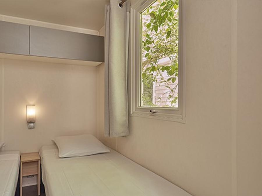 Mobilhome 6 personnes - Comfort | 3 Ch. | 6 Pers. | Terrasse surélevée | Clim. | TV 3