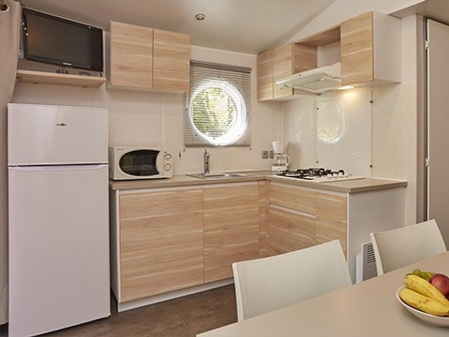 Mobilhome 6 personnes - Comfort | 3 Ch. | 6 Pers. | Terrasse surélevée | Clim. | TV 4