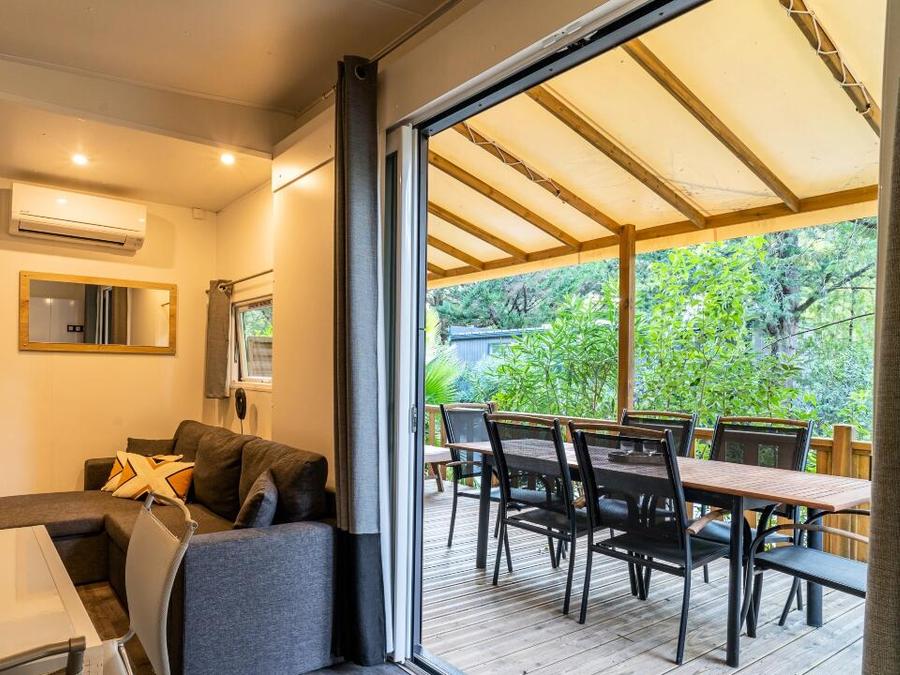 Mobilhome 6 personnes - Cottage 4 Pièces 6 Personnes Climatisé + TV 6