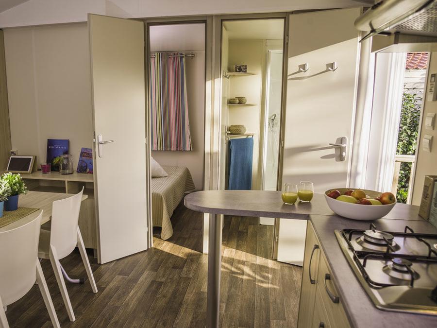 Mobilhome 4 personnes - Cottage Estérel 3 Pièces 4 Personnes Climatisé + TV 4