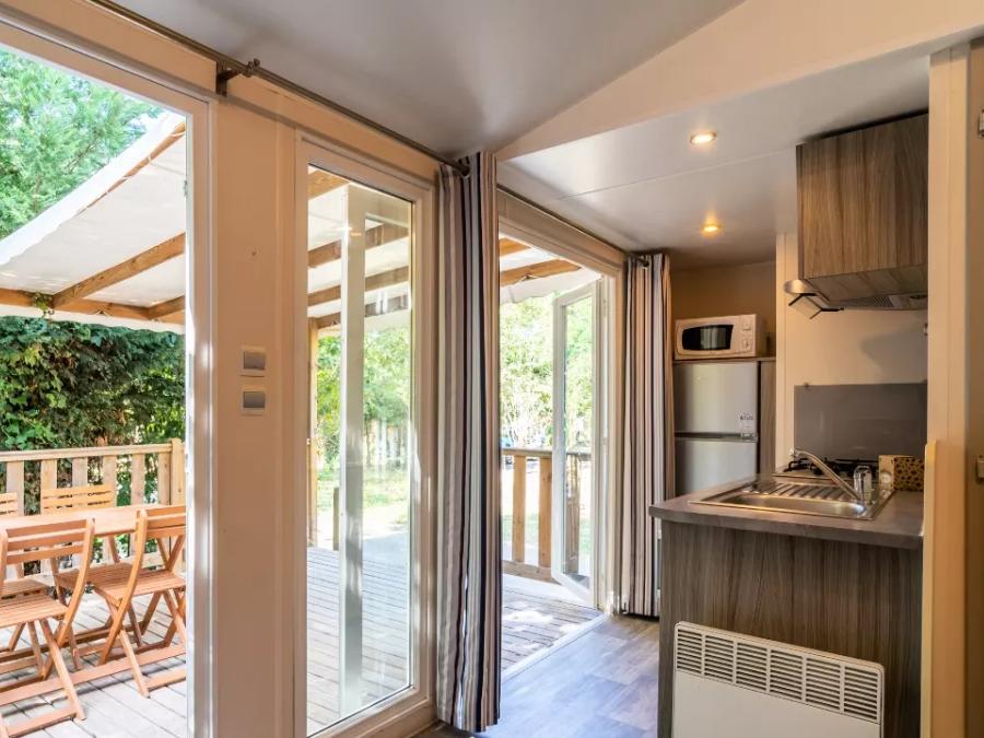Mobilhome 6 personnes - Cottage Levant 4 Pièces 6 Personnes Climatisé + TV 6