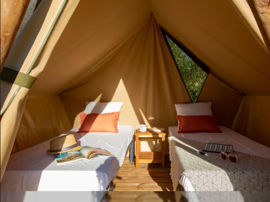 Tente 2 personnes - Insolite Confort 1 chambre (sans cuisine - sans sanitaires) 1