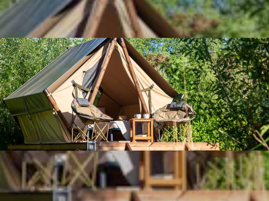 Tente 2 personnes - Insolite Confort 1 chambre (sans cuisine - sans sanitaires) 2