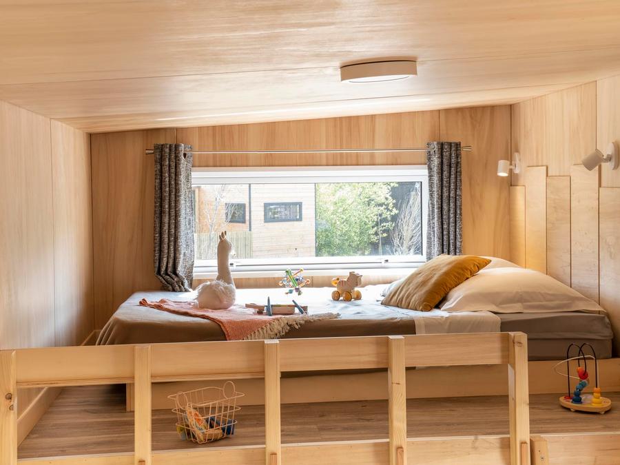 Hébergement 4 personnes - Tiny house PREMIUM- 2 chambres 1