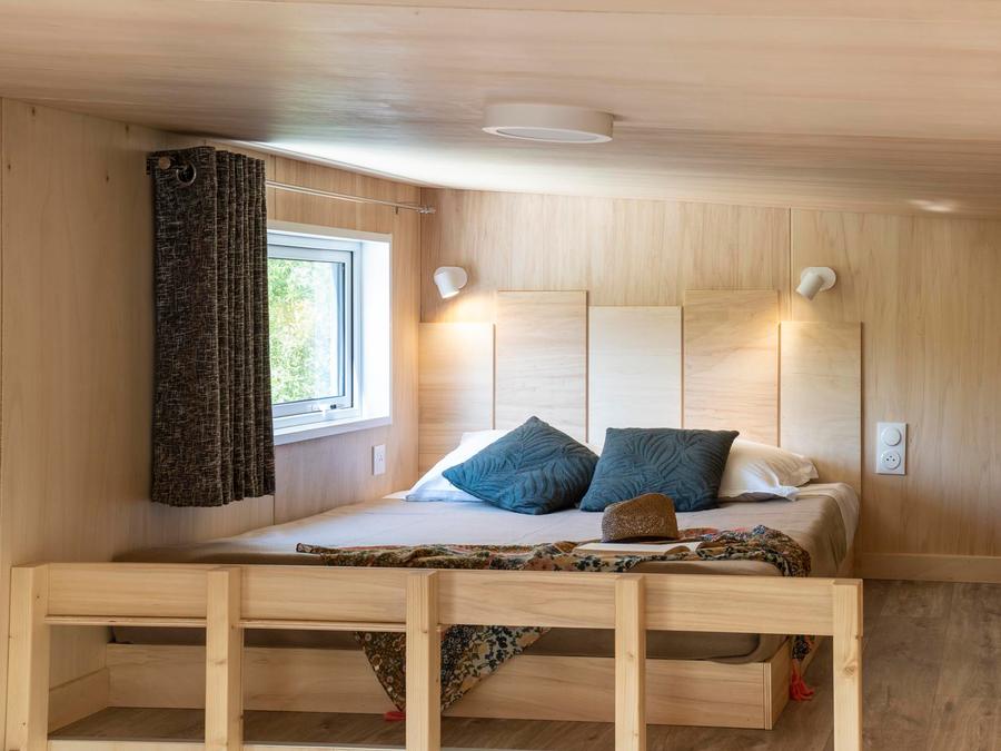 Hébergement 4 personnes - Tiny house PREMIUM- 2 chambres 3