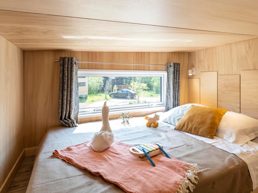 Hébergement 4 personnes - Tiny house PREMIUM- 2 chambres 2