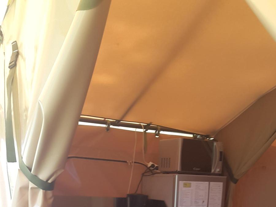 Tente en toile et en bois 5 personnes - VICTORIA LODGE - sans sanitaires 20 m² 7
