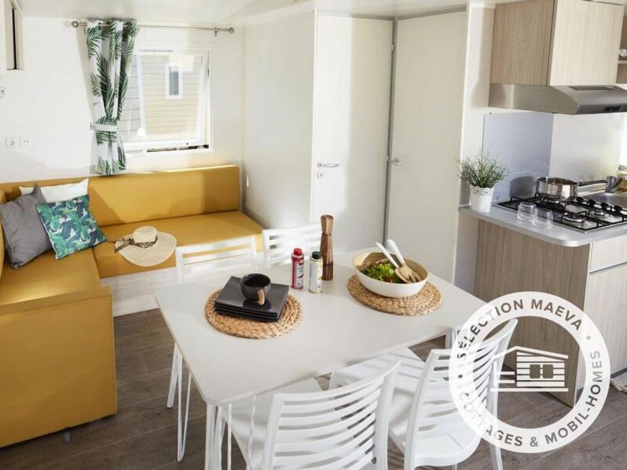 Mobilhome 4 personnes - 3 pièces 4 Personnes Climatisé + TV 1