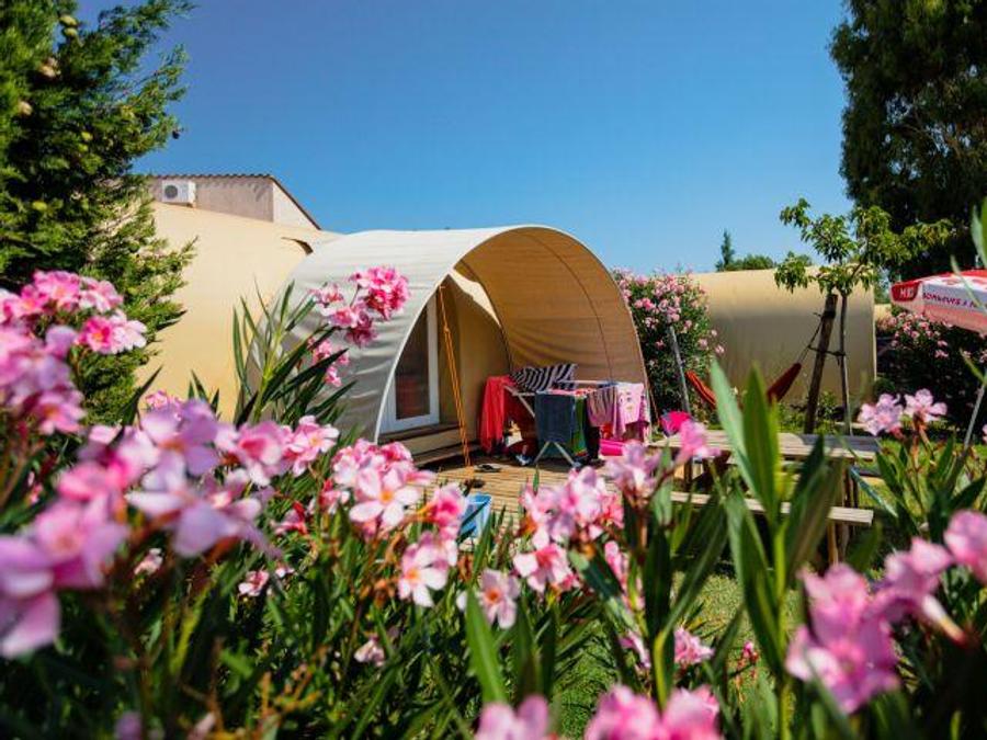 Tente en toile et en bois 4 personnes - C- Coco Lodge - 2 chambres 16m² 2
