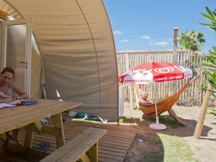 Tente en toile et en bois 4 personnes - C- Coco Lodge - 2 chambres 16m² 6