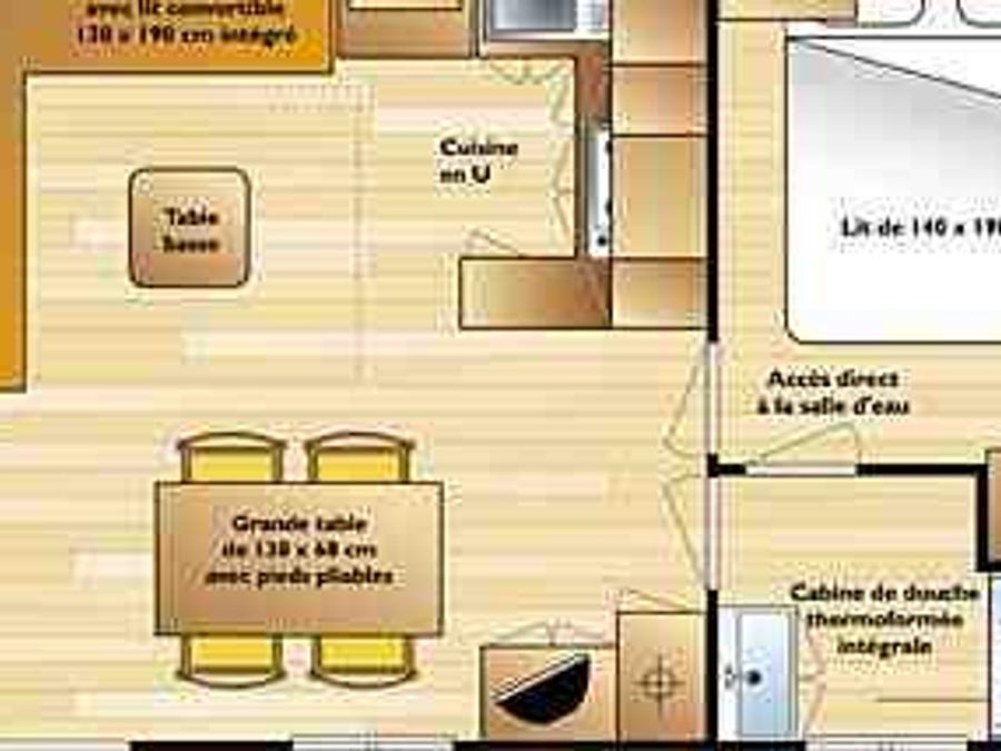 Mobilhome 6 personnes - 4/6 personnes 1