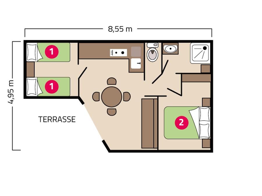 Chalet 4 personnes - Horizon 4 personnes 2