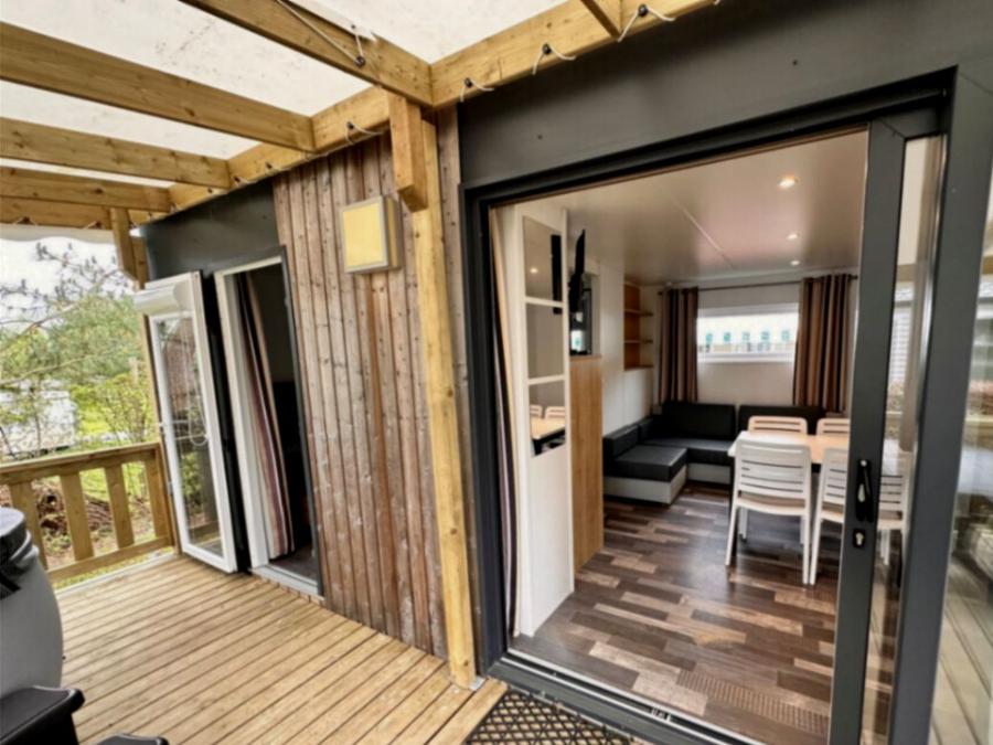 Mobilhome 4 personnes - Gamme PREMIUM SPA – 2 ch – 2 SDB – 4 pers - Climatisation 1