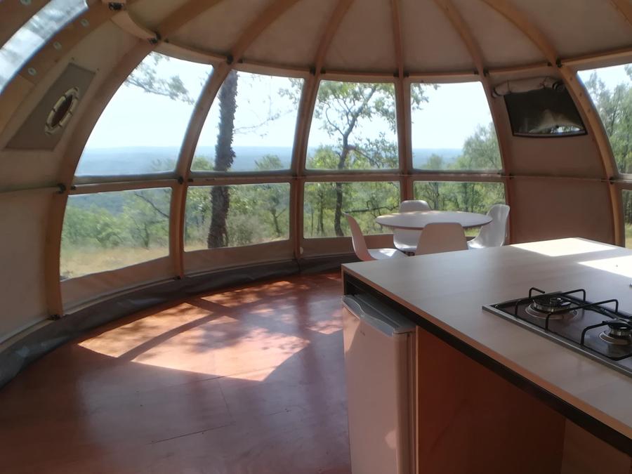 Hébergement 4 personnes - DOME PANORAMIQUE - Sans sanitaires 3