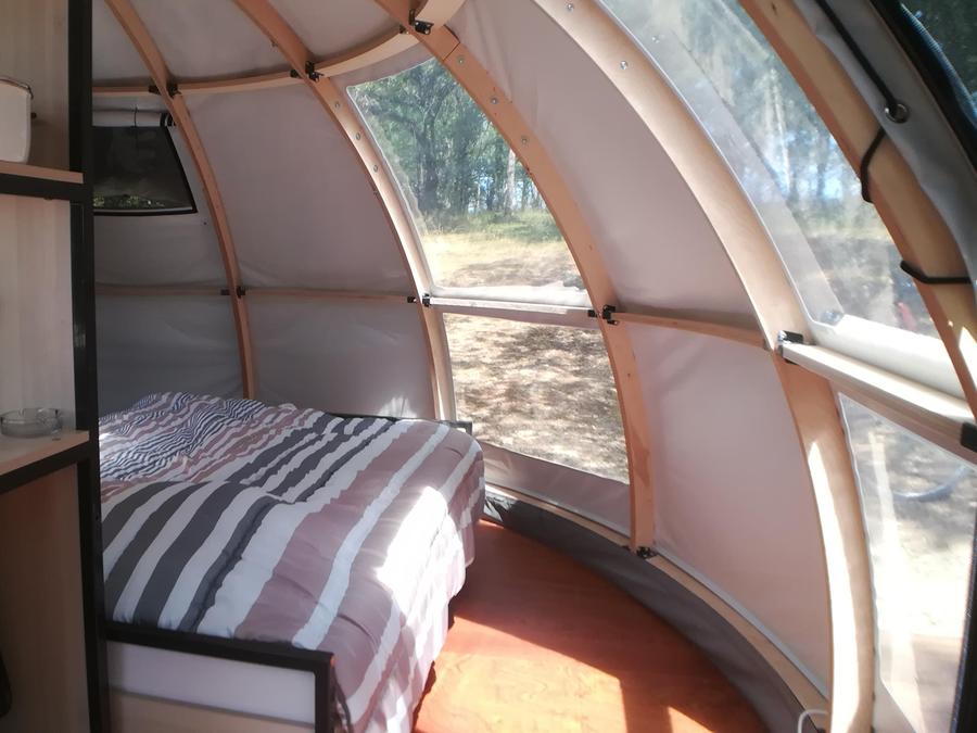 Hébergement 4 personnes - DOME PANORAMIQUE - Sans sanitaires 4