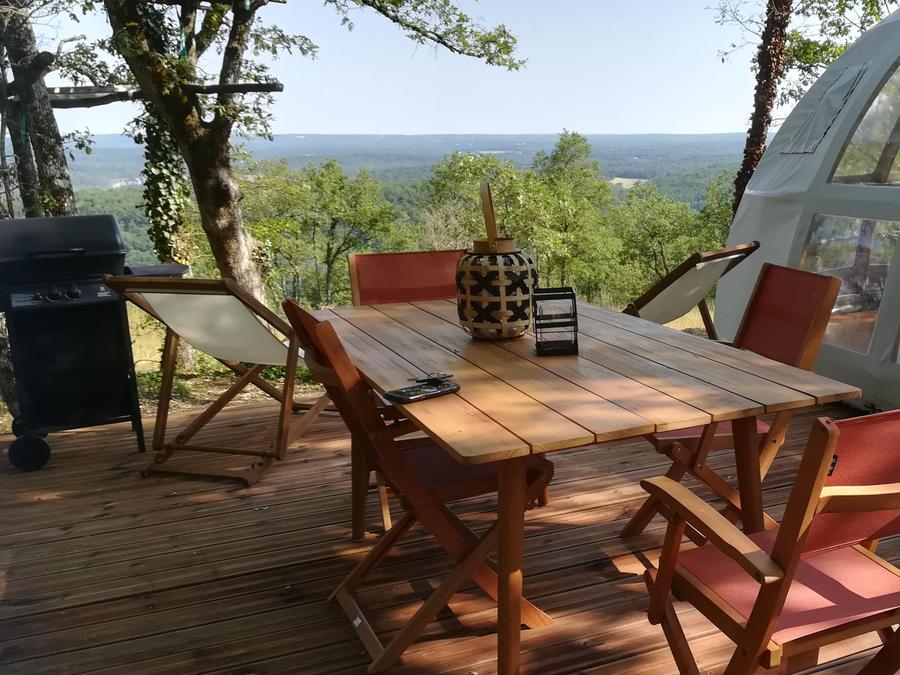 Hébergement 4 personnes - DOME PANORAMIQUE - Sans sanitaires 6