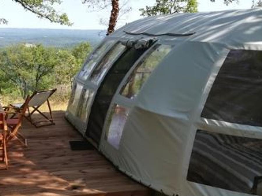 Hébergement 4 personnes - DOME PANORAMIQUE - Sans sanitaires 0