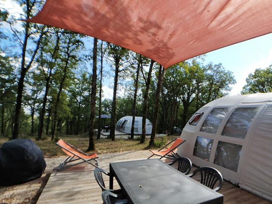 Hébergement 4 personnes - DOME PANORAMIQUE - Sans sanitaires 12