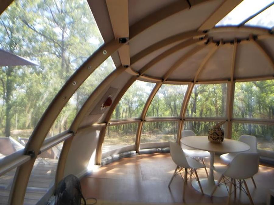 Hébergement 4 personnes - DOME PANORAMIQUE - Sans sanitaires 16