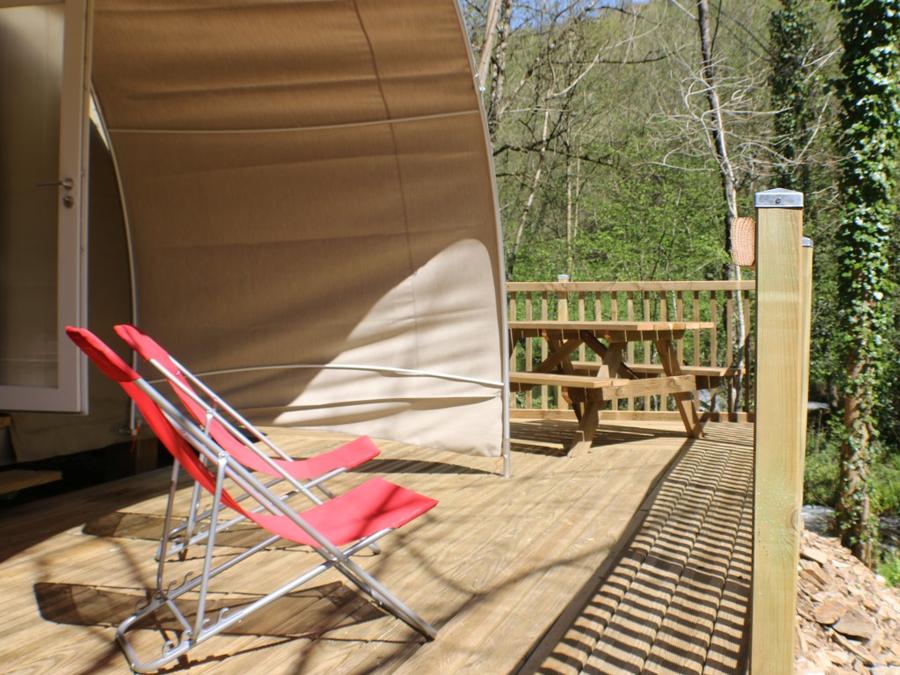 Bungalow toilé 4 personnes - COCOSWEET sans sanitaires 3