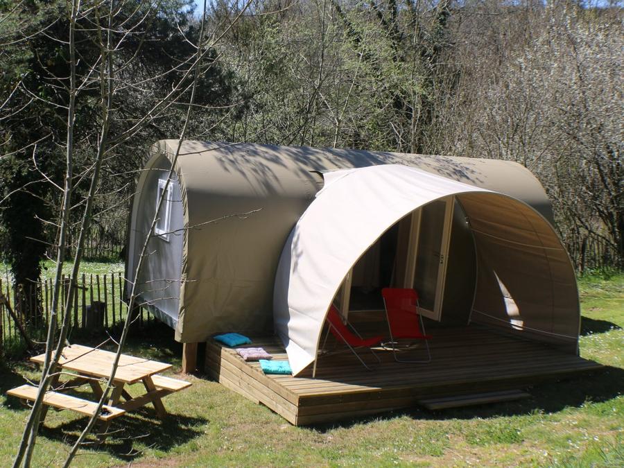 Bungalow toilé 4 personnes - COCOSWEET sans sanitaires 2