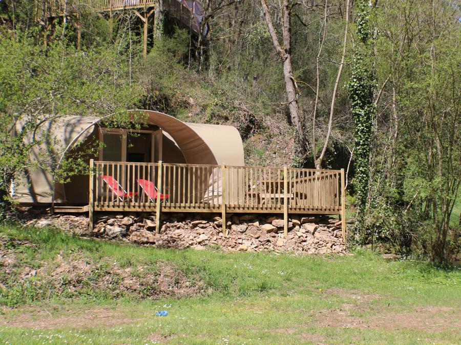 Bungalow toilé 4 personnes - COCOSWEET sans sanitaires 0