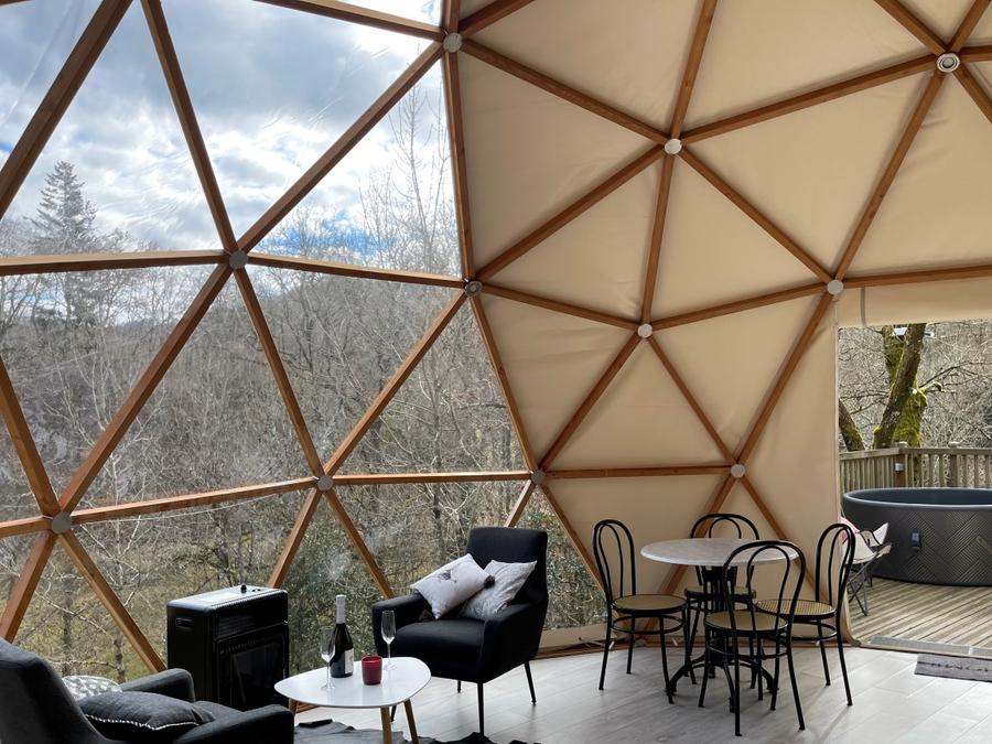 Hébergement 4 personnes - DÖME LODGE SPA sans salle de bain 7