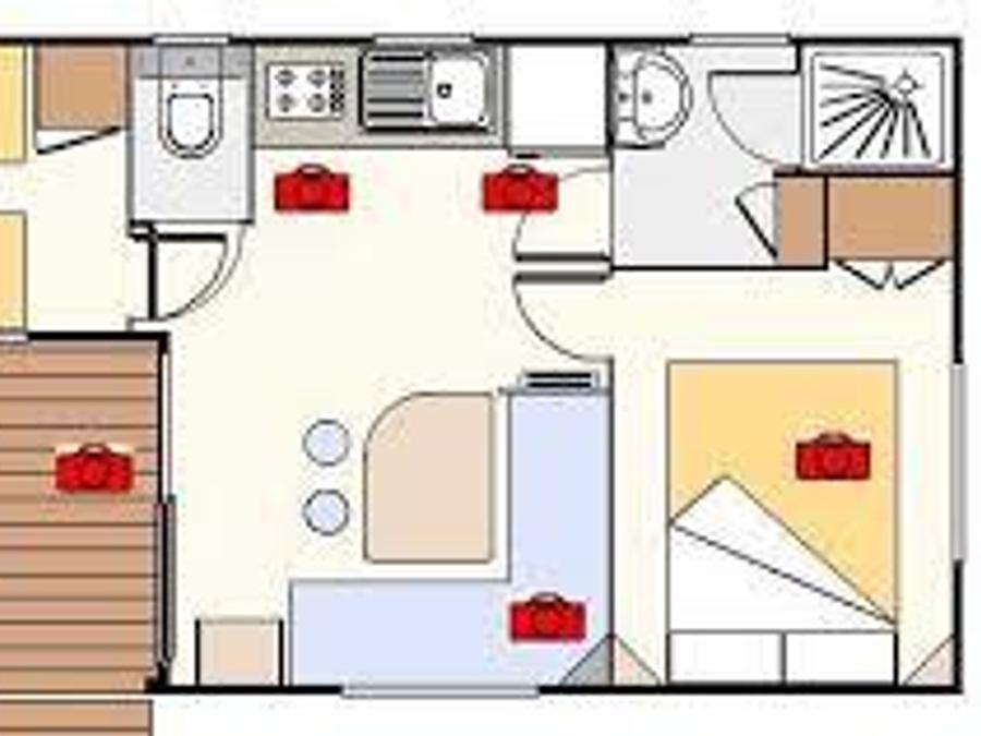 Mobilhome 5 personnes - HIRONDELLE 1