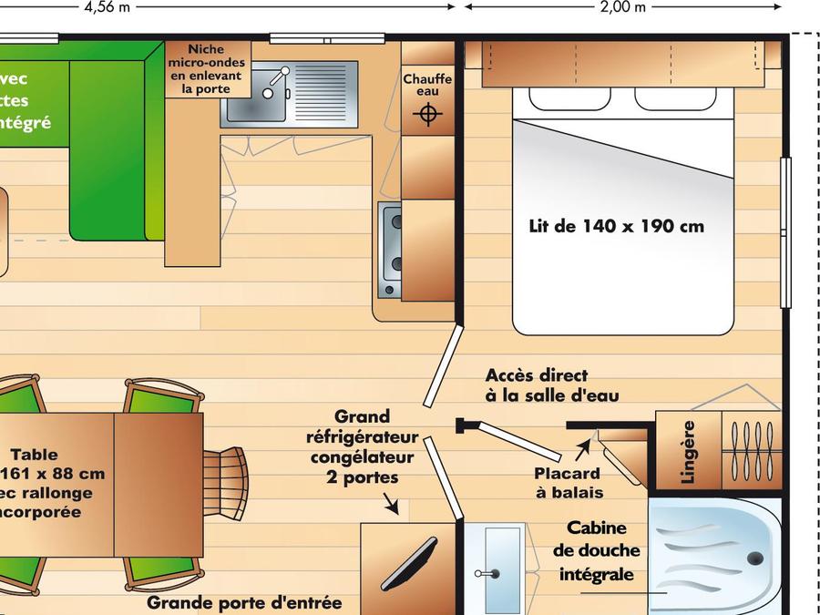 Mobilhome 8 personnes - TOURTERELLE 4