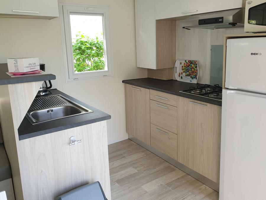 Mobilhome 6 personnes - C- Mobil-home Baltique 3 chambres et 2 salles d'eau - climatisé 1