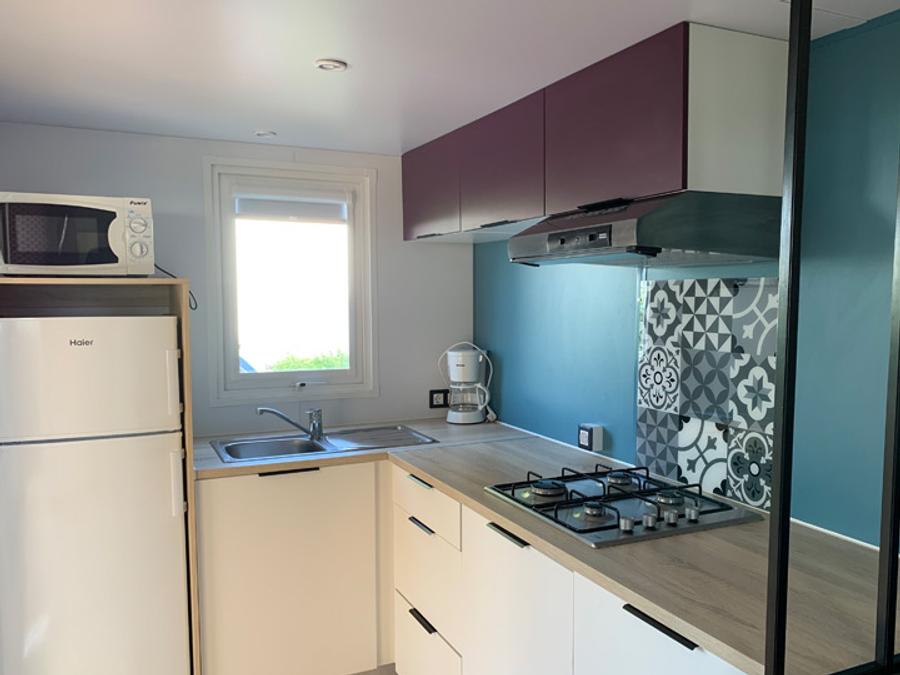 Mobilhome 6 personnes - C- Mobil-home Caraïbes - 2 chambres 1