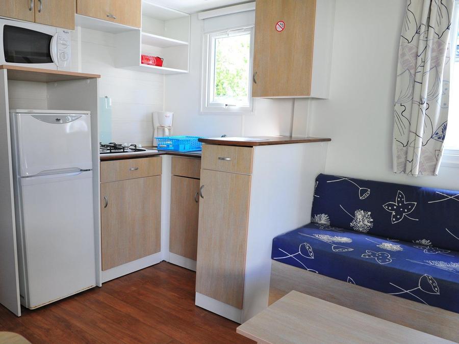 Mobilhome 6 personnes - C- Mobil-home Caraïbes climatisé 2 chambres 1
