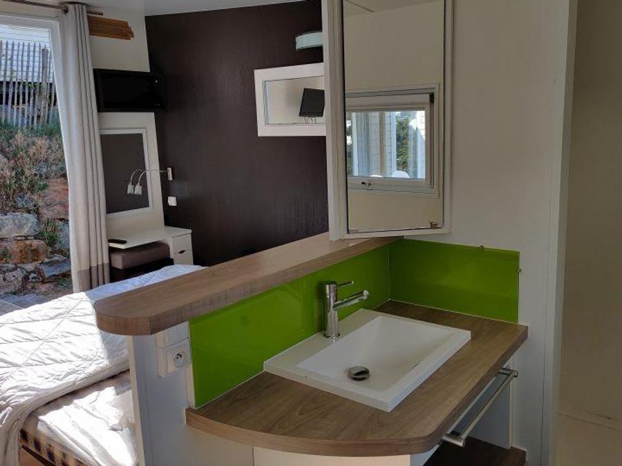 Mobilhome 4 personnes - C- Méditerranée 2 chambres climatisé 2