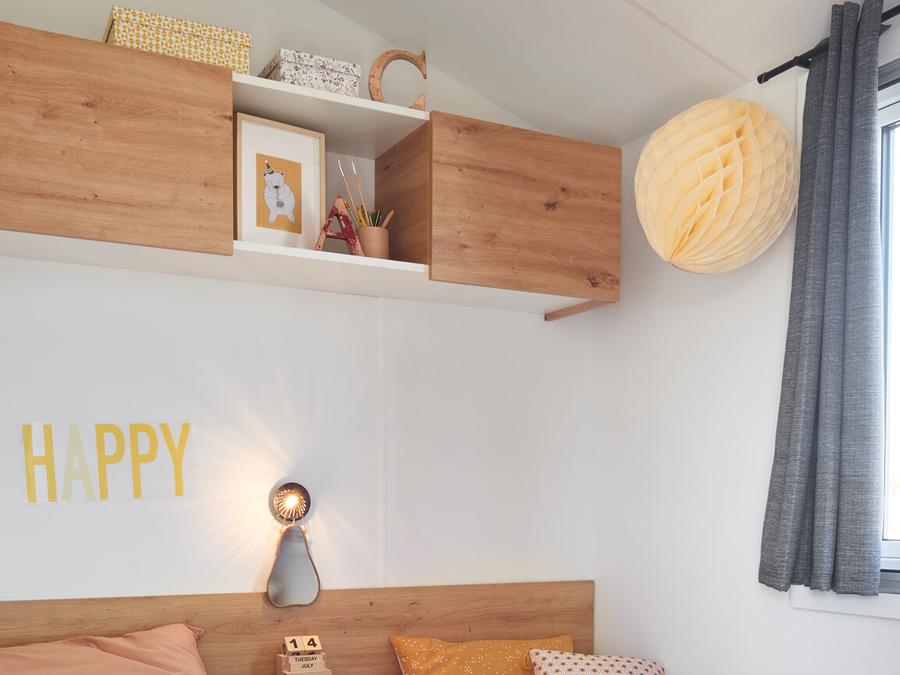 Mobilhome 4 personnes - BAHIA DUO 33 m² - PREMIUM - 2 Chambres 3