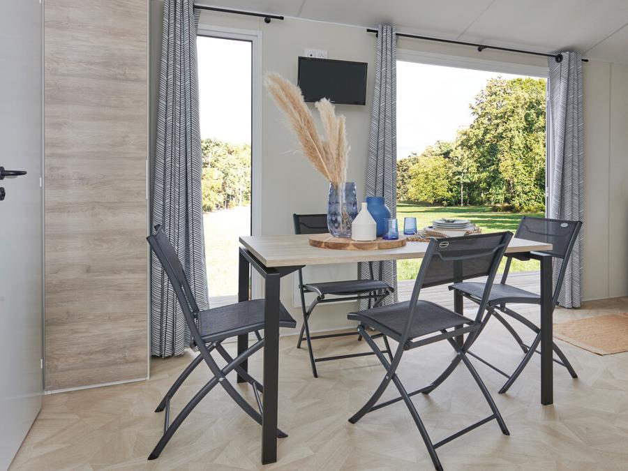 Mobilhome 4 personnes - BERGAME DUO GRAND CONFORT - 25m2 - 2 Chambres 3