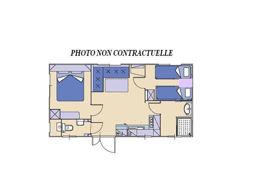 Mobilhome 4 personnes - CHARME 9