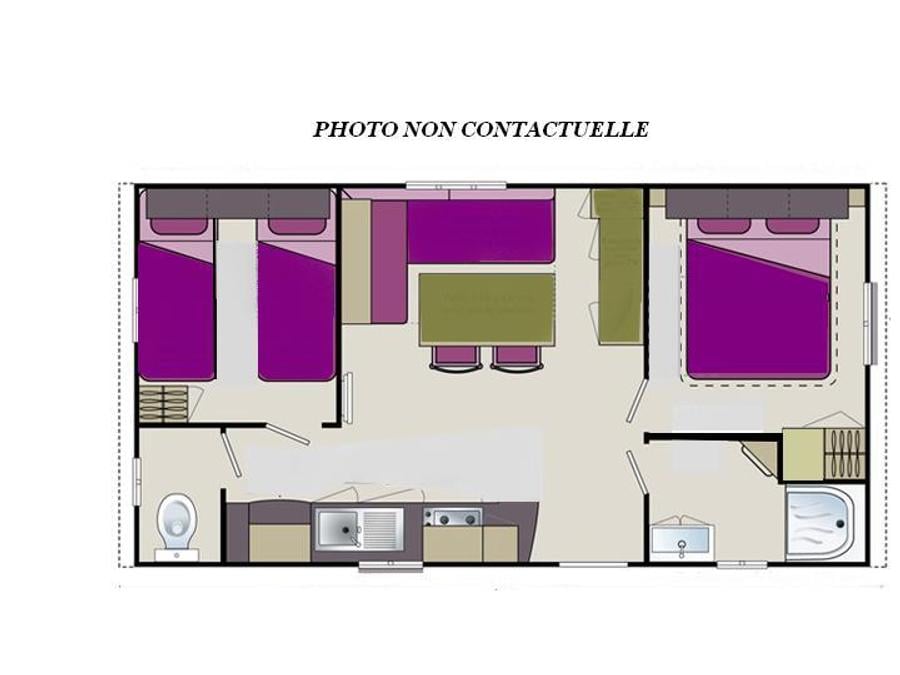 Mobilhome 4 personnes - CHARME 6