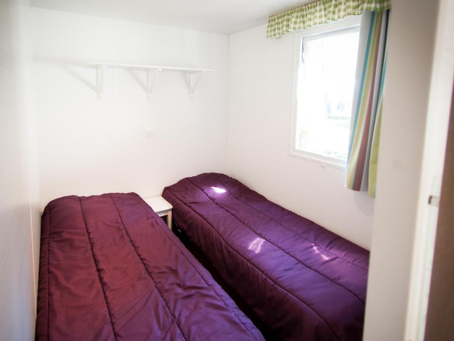Mobilhome 6 personnes - ECO Mobil home 3ch. MAGDALENA (+ de 10 ans) 29m² + Terrasse semi-couverte 6 pers 3