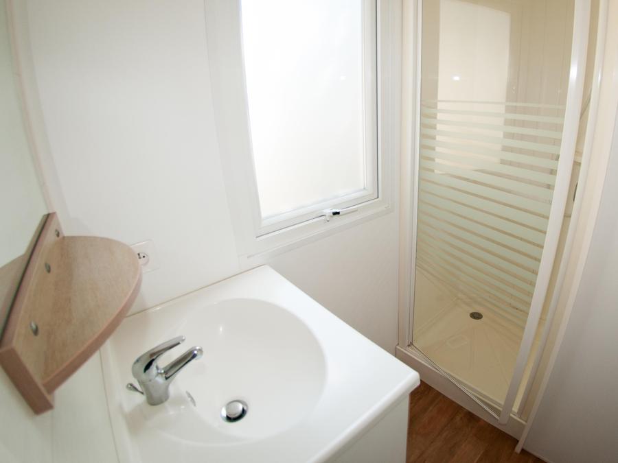 Mobilhome 6 personnes - ECO Mobil home 3ch. MAGDALENA (+ de 10 ans) 29m² + Terrasse semi-couverte 6 pers 5