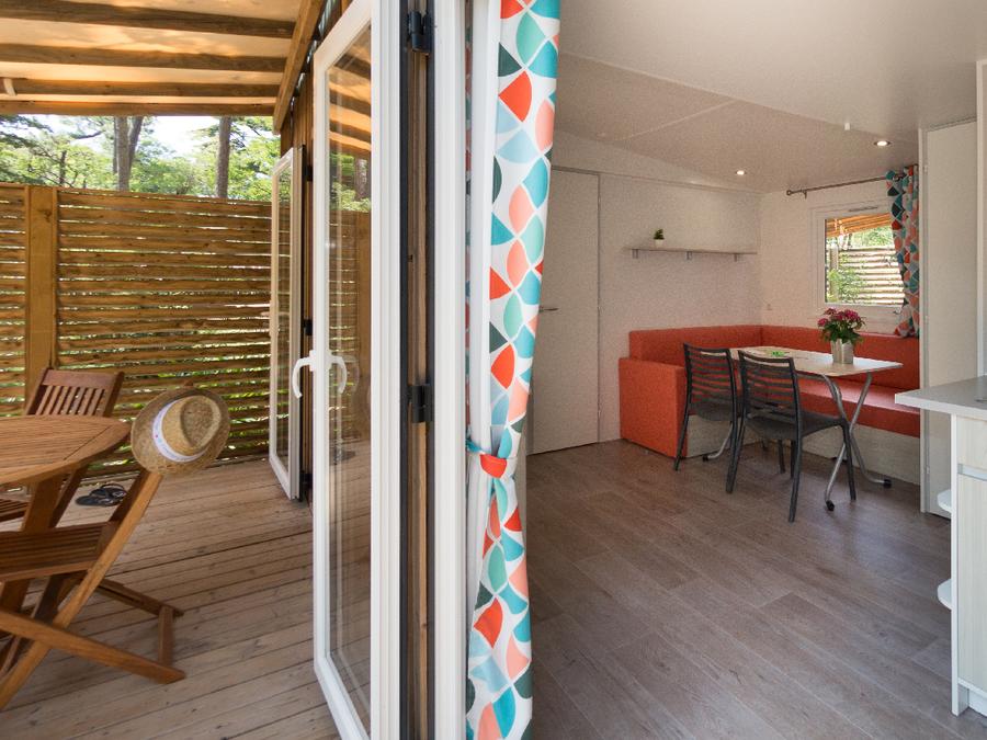 Mobilhome 6 personnes - CONFORT Mobil home 2ch. CATLEYA (2017) 27m² + Terrasse semi-couverte 4/6 pers 13