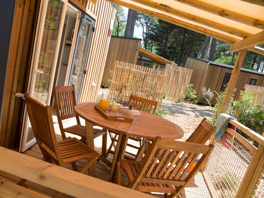 Mobilhome 6 personnes - CONFORT Mobil home 2ch. CATLEYA (2017) 27m² + Terrasse semi-couverte 4/6 pers 1