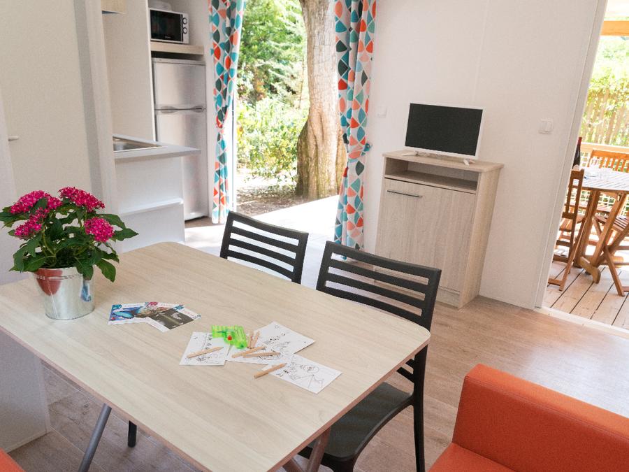 Mobilhome 6 personnes - CONFORT Mobil home 2ch. CATLEYA (2017) 27m² + Terrasse semi-couverte 4/6 pers 10
