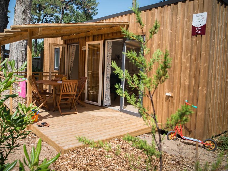 Mobilhome 6 personnes - CONFORT Mobil home 2ch. CATLEYA (2017) 27m² + Terrasse semi-couverte 4/6 pers 0