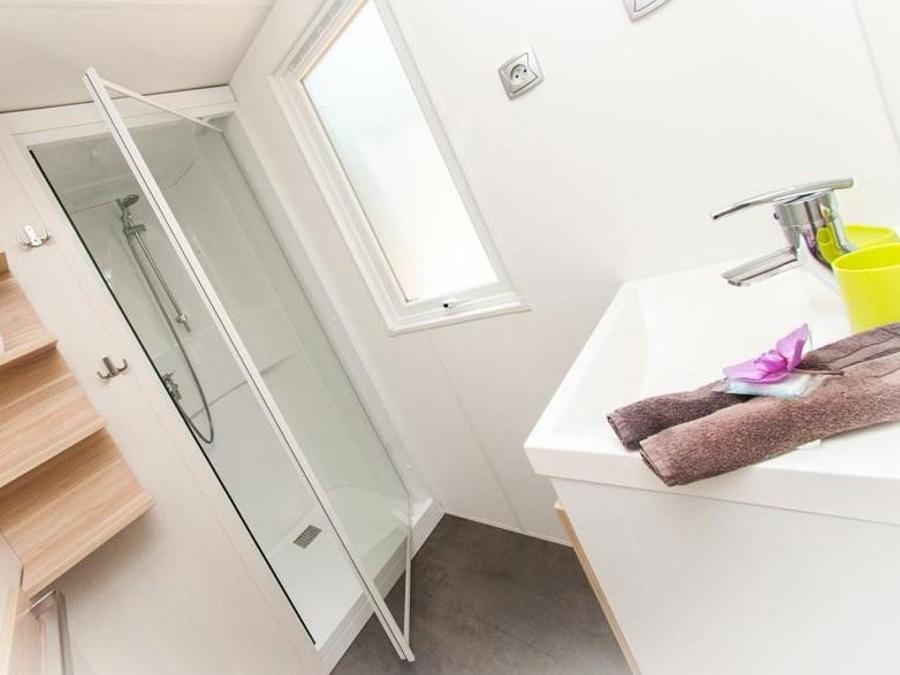 Mobilhome 6 personnes - CONFORT Mobil home 2ch. CALYPSO (2016) 28m² + terrasse semi-couverte 4/6 pers 7