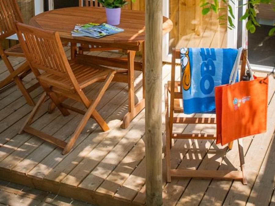 Mobilhome 6 personnes - CONFORT Mobil home 2ch. CALYPSO (2016) 28m² + terrasse semi-couverte 4/6 pers 1