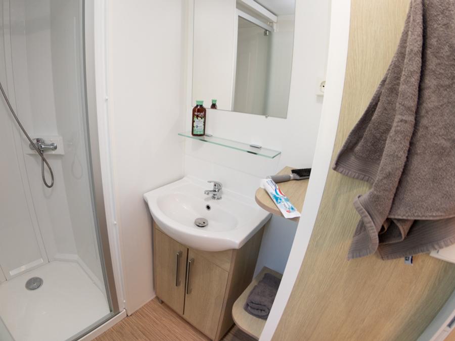 Mobilhome 8 personnes - CONFORT Mobil home 3ch. EMBRUNS (2017) 30m² + Terrasse semi couverte 6/8 pers 11