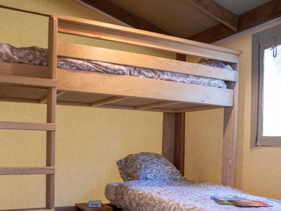 Tente 5 personnes - Tente 2ch. GIROFLEE (2023) 32 m² + Terrasse semi-couverte 4/5 pers 3