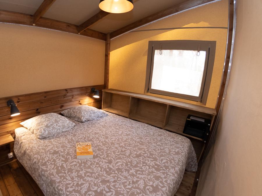 Tente 5 personnes - Tente 2ch. GIROFLEE (2023) 32 m² + Terrasse semi-couverte 4/5 pers 2